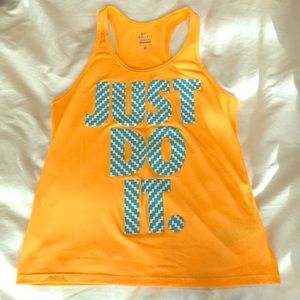 Nike “Just Do It” Tank - Bright Orange